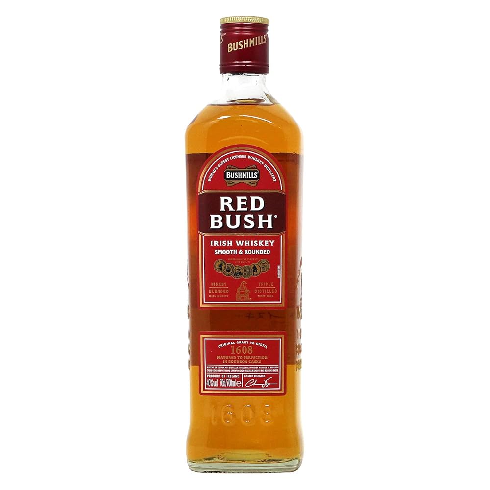 Amazon.co.jp: ブッシュミルズ レッドブッシュ 40度 700ml アイ